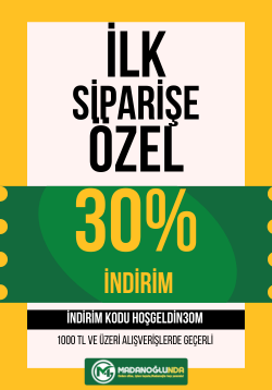 İlk Siparişe %30 İndirim