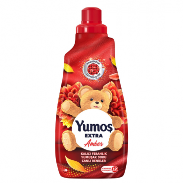 Yumoş Çamaşır Yumuşatıcısı Extra Konsantre Amber 1440 ML 60 Yıkama