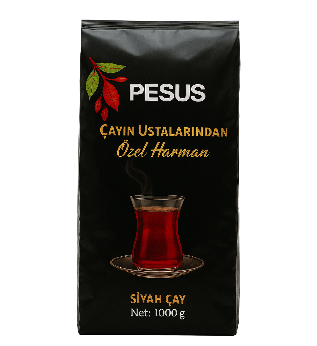 Pesus Özel Harman Siyah Dökme Çay 1000 gr 
