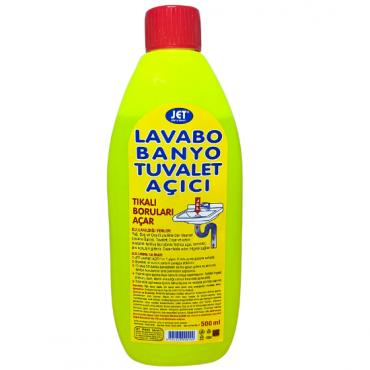 Jet Lavabo Banyo Tuvalet Açıcı 500 ML