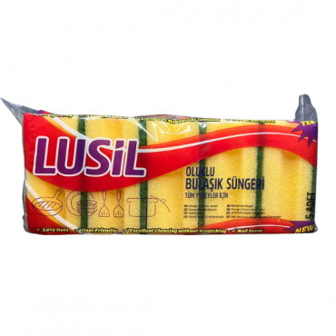 Lusil Bulaşık Süngeri Oluklu 5'li