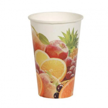 12 Oz Karton Bardak Desenli 40'lı