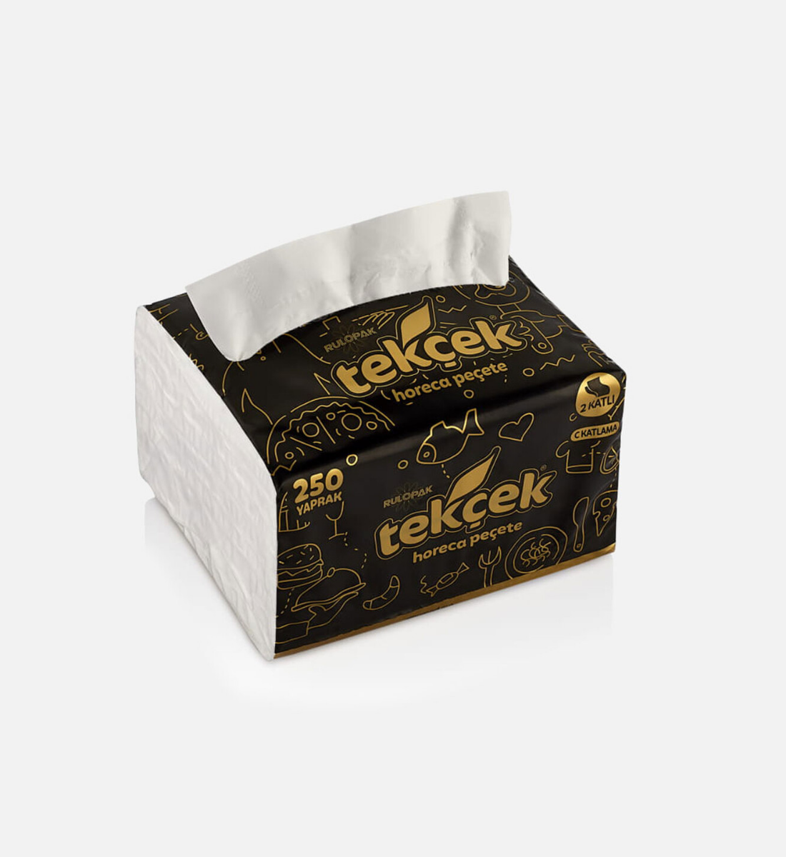 Rulopak Tekçek Horeca Peçete 250'li