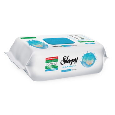 Sleepy Yüzey Temizlik Havlusu Okyanus 100'lü