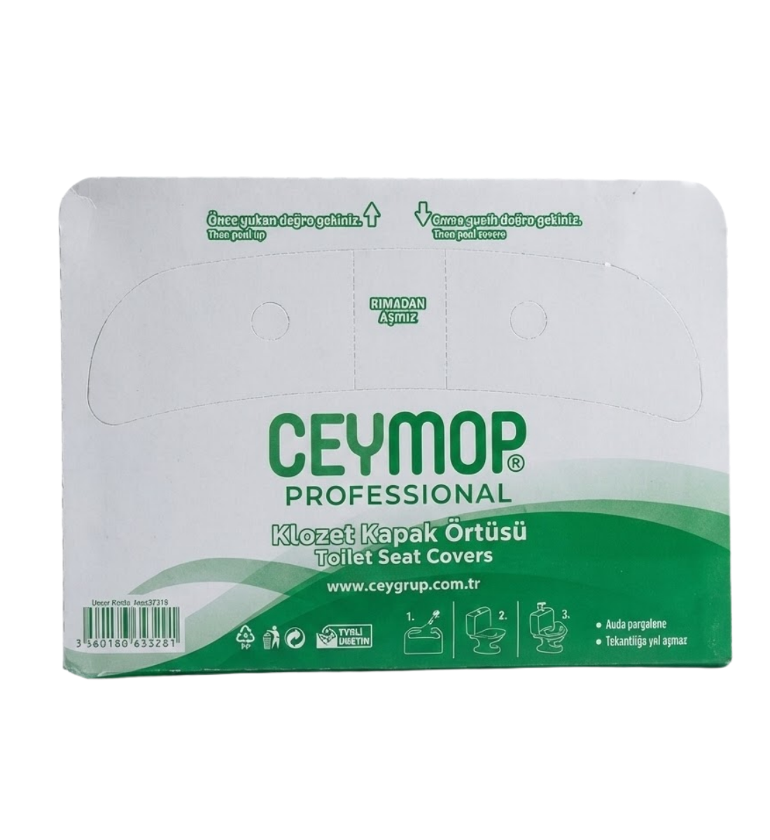 Ceymop Professional Klozet Kapak Örtüsü