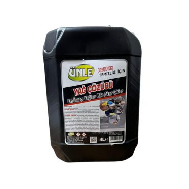 Ünle Yağ Çözücü 4 L