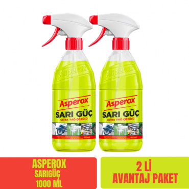 Asperox Sarı Güç 2 x 650 ML