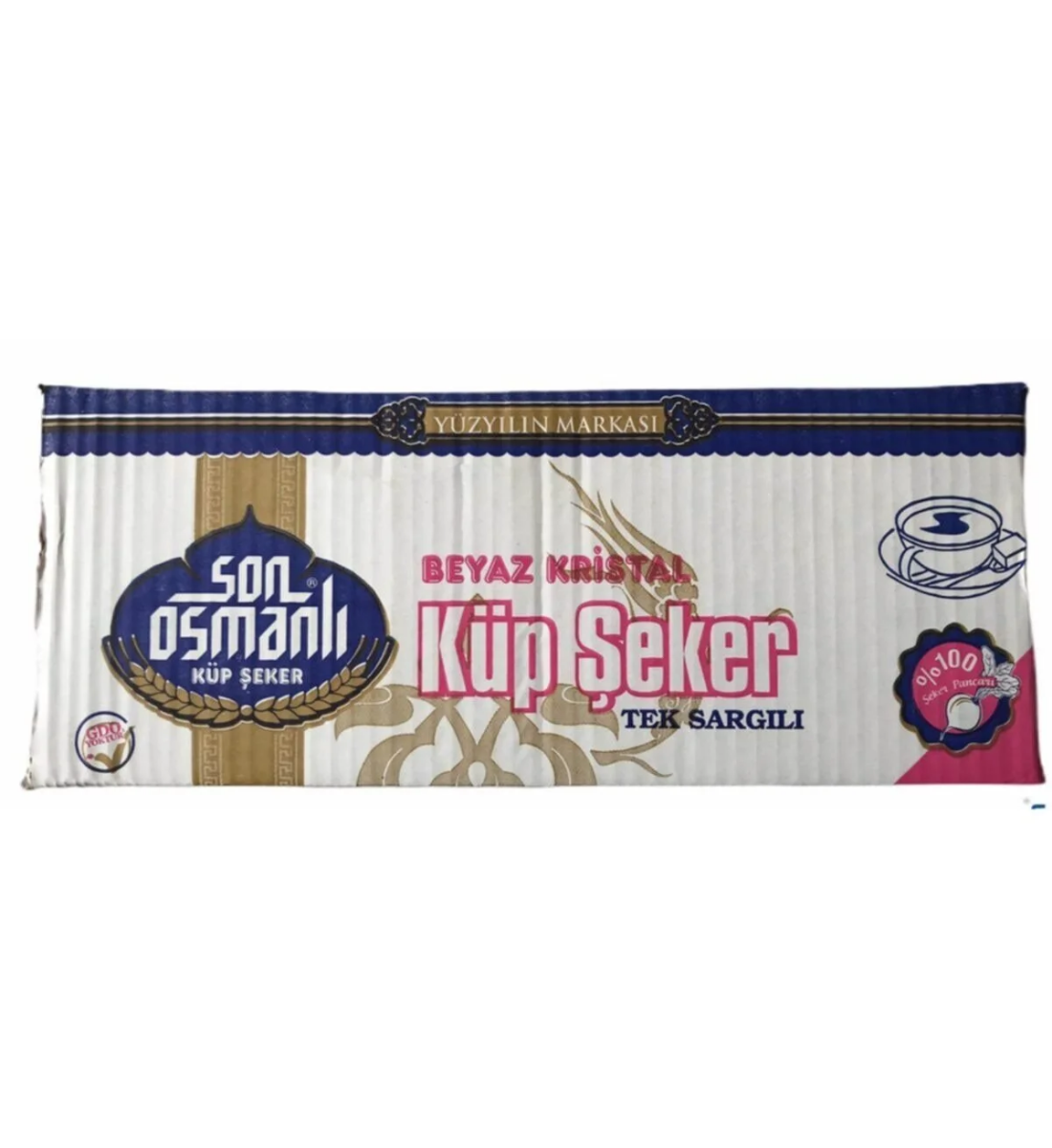 Son Osmanlı Tek Sargılı Küp Şeker 4 kg 
