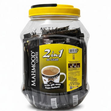 Mahmood Kahve 2in1 Şekersiz (Kavanoz) Fincan Hediyeli 42'li