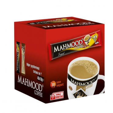 Mahmood Coffee 3'ü 1 Arada Hazır Kahve 48 Adet x 18 G