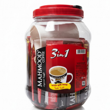 Mahmood Kahve 3in1 (Kavanoz) Fincan Hediyeli 42'li